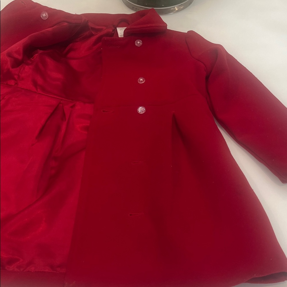 Girls bow dressy coat! Size 8 - Picture 6 of 11